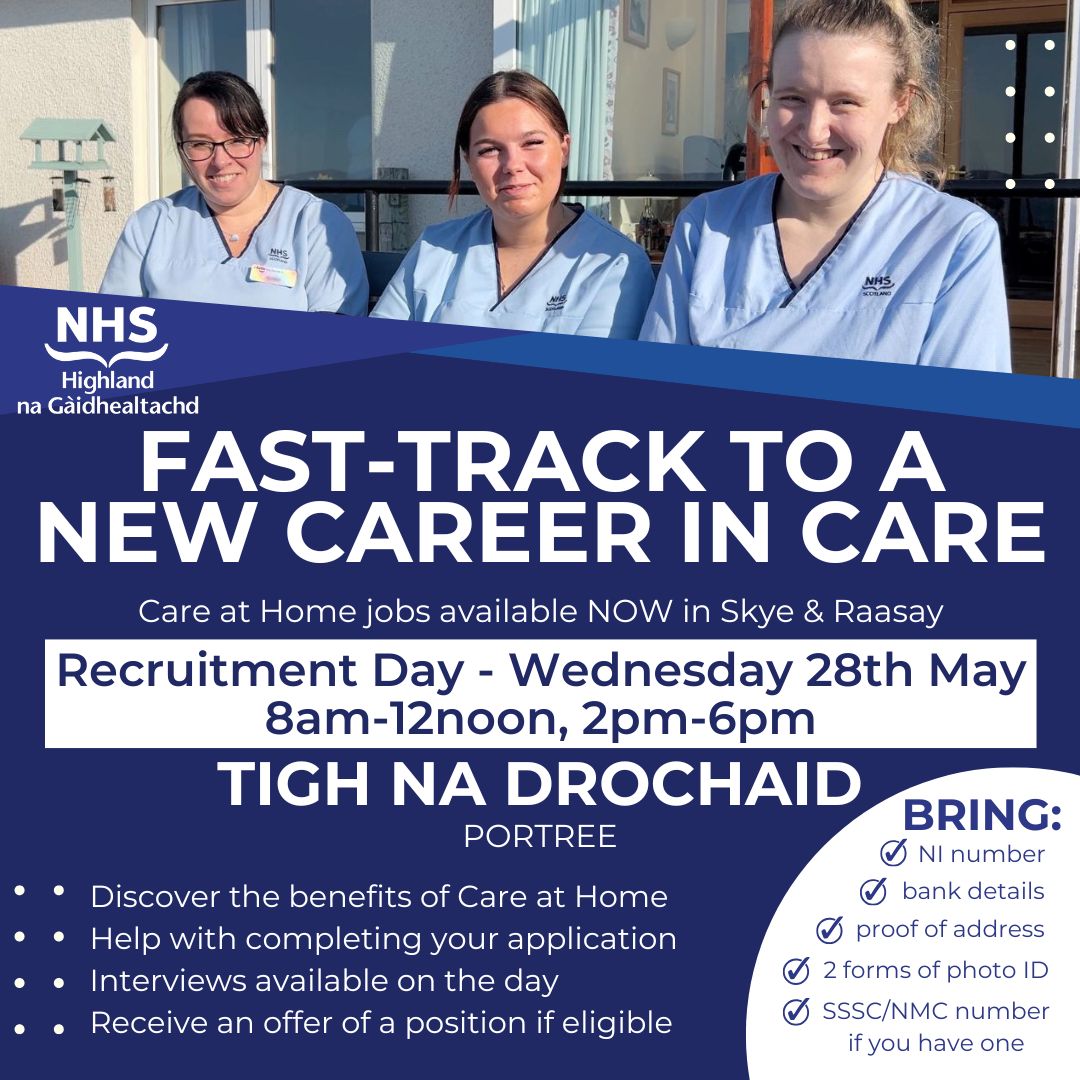 Skye & Raasay Care at Home Recruitment Day